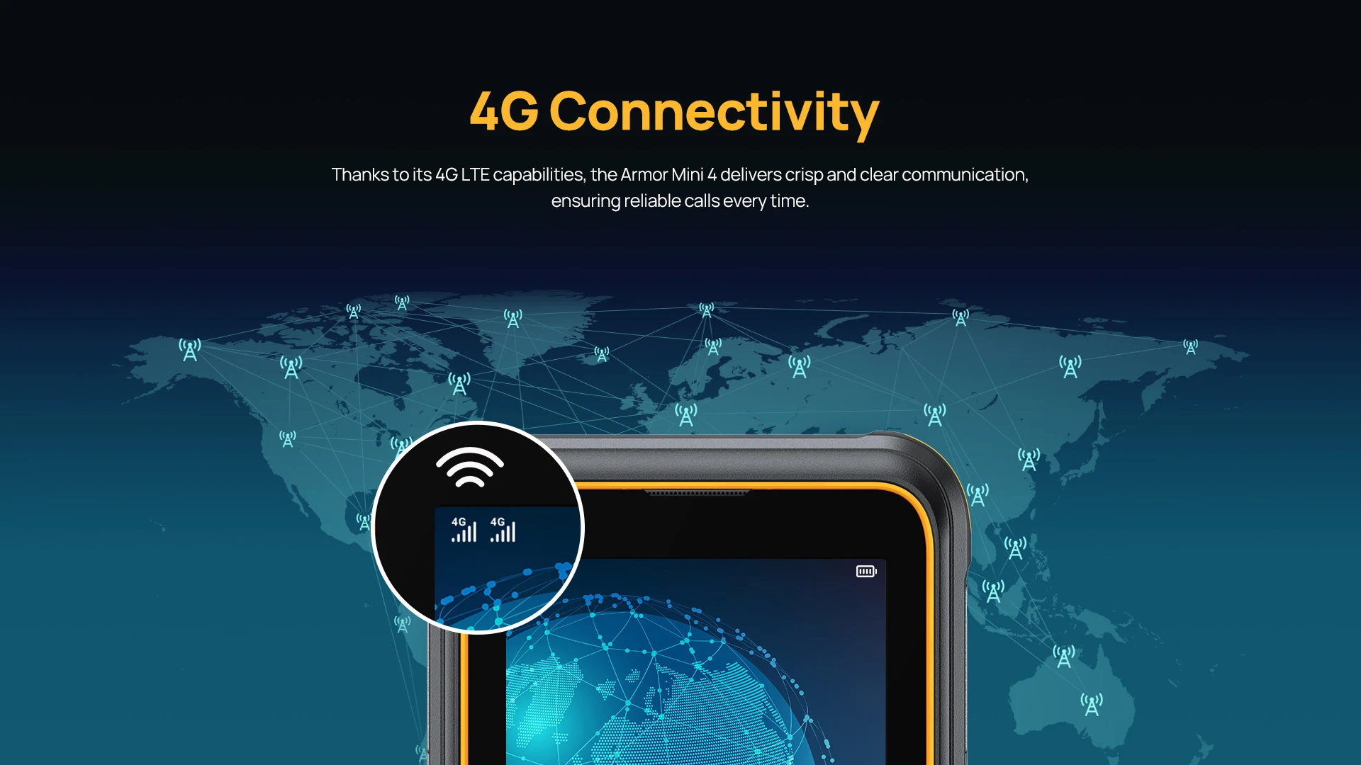 Ulefone Armor Mini 4 Rugged 2.8 inch Unisoc T117 64MB RAM 128MB ROM 2MP Rear Camera 2100mAh Battery 4G Global Version