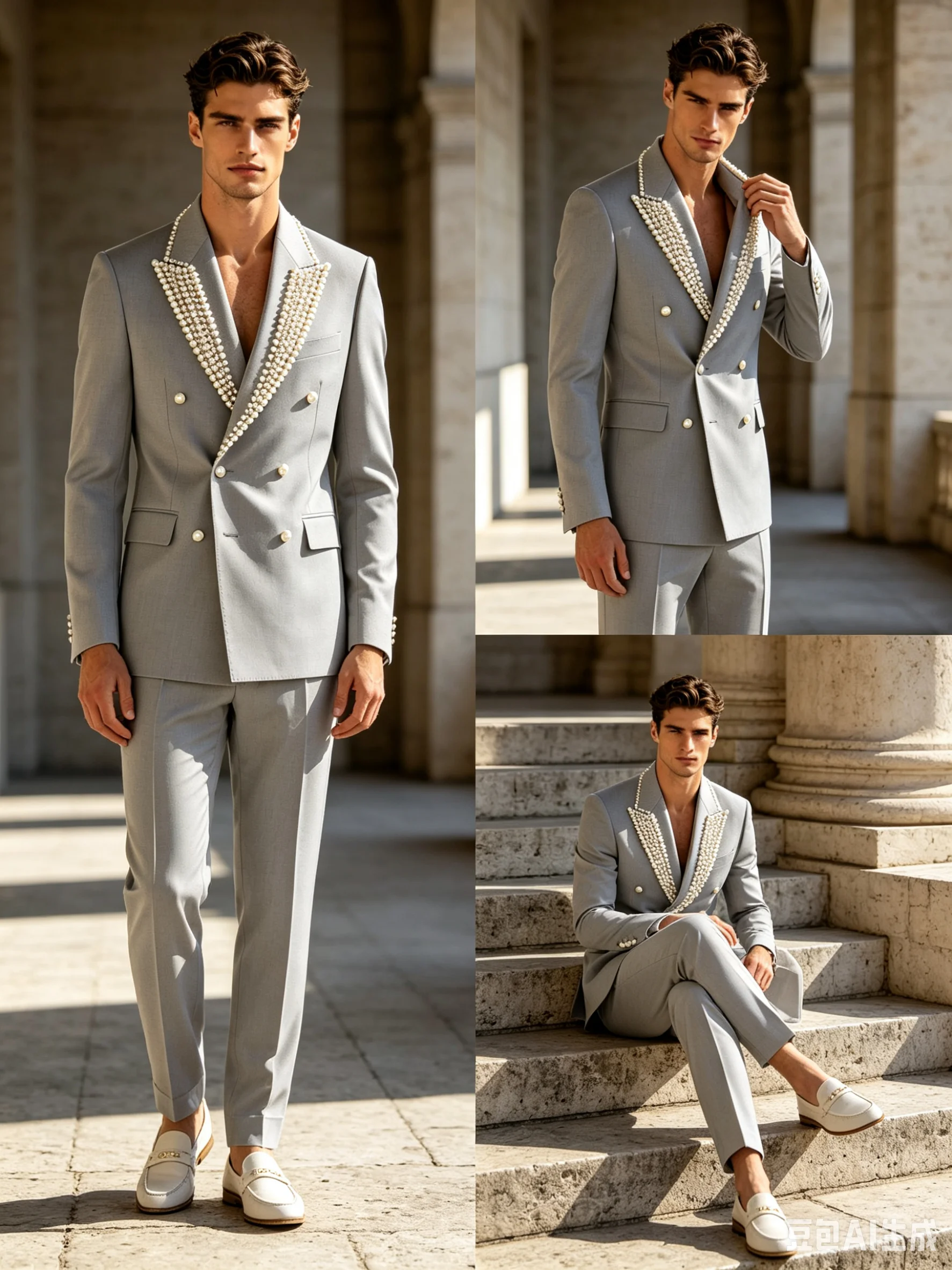 Parels Mannen Pak Set 2 Stuks - Formal Wear Jersey For Men recensie en prijs