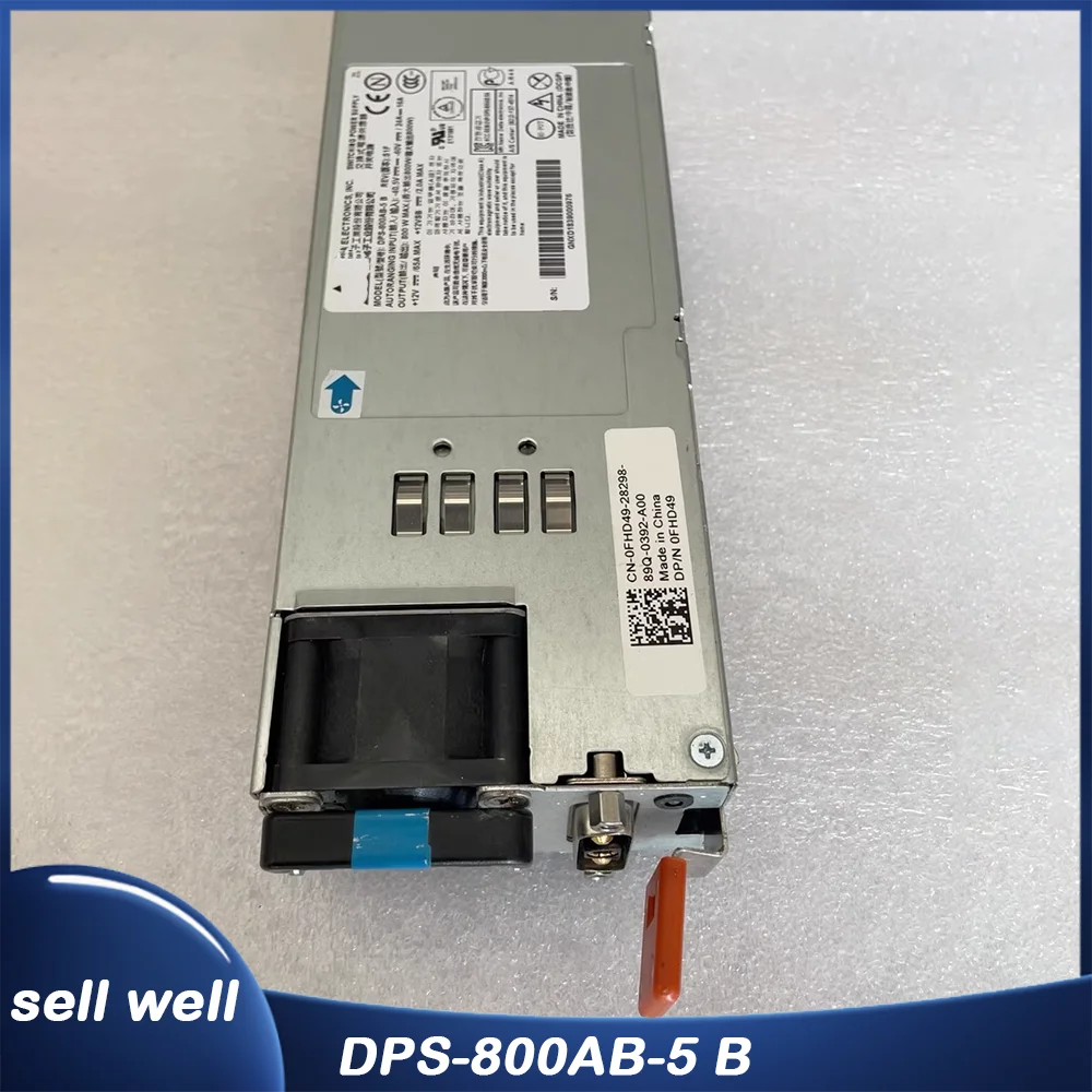 800W power supply 0FHD49 DPS-800AB-5 B