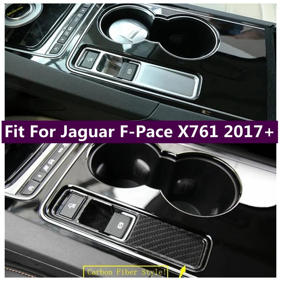 

Middle Control Central Multi-function Button Shift Stall Knob Cover Trim Fit For Jaguar F-Pace 2017 - 2022 Auto Accessories