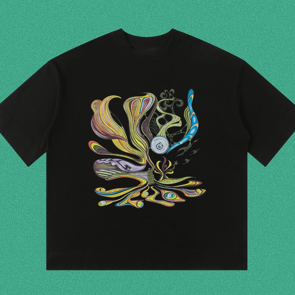 Y2k House of Short Sleeve Correct Version Printed Ins American Streetwear Cotton T-Shirt Errors