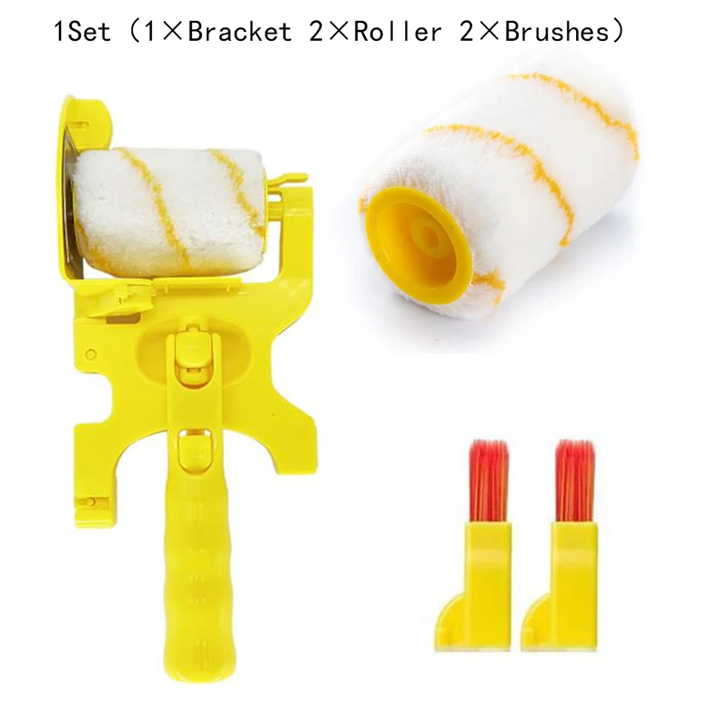 Clean-Cut Paint Edger Roller Brush Safe Tool for Home Room Wall Ceiling