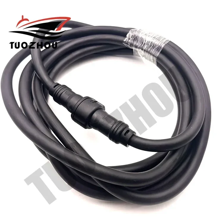 Wire Harness Extension 7 Pin 16.4FT (5m) For Yamaha Outboard Motor 703 Remote Control Box 688-82586-50