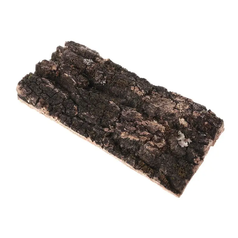 Flat Cork Bark Terrariums Water for Tank Decorations for Orchids Airplants Reptiles