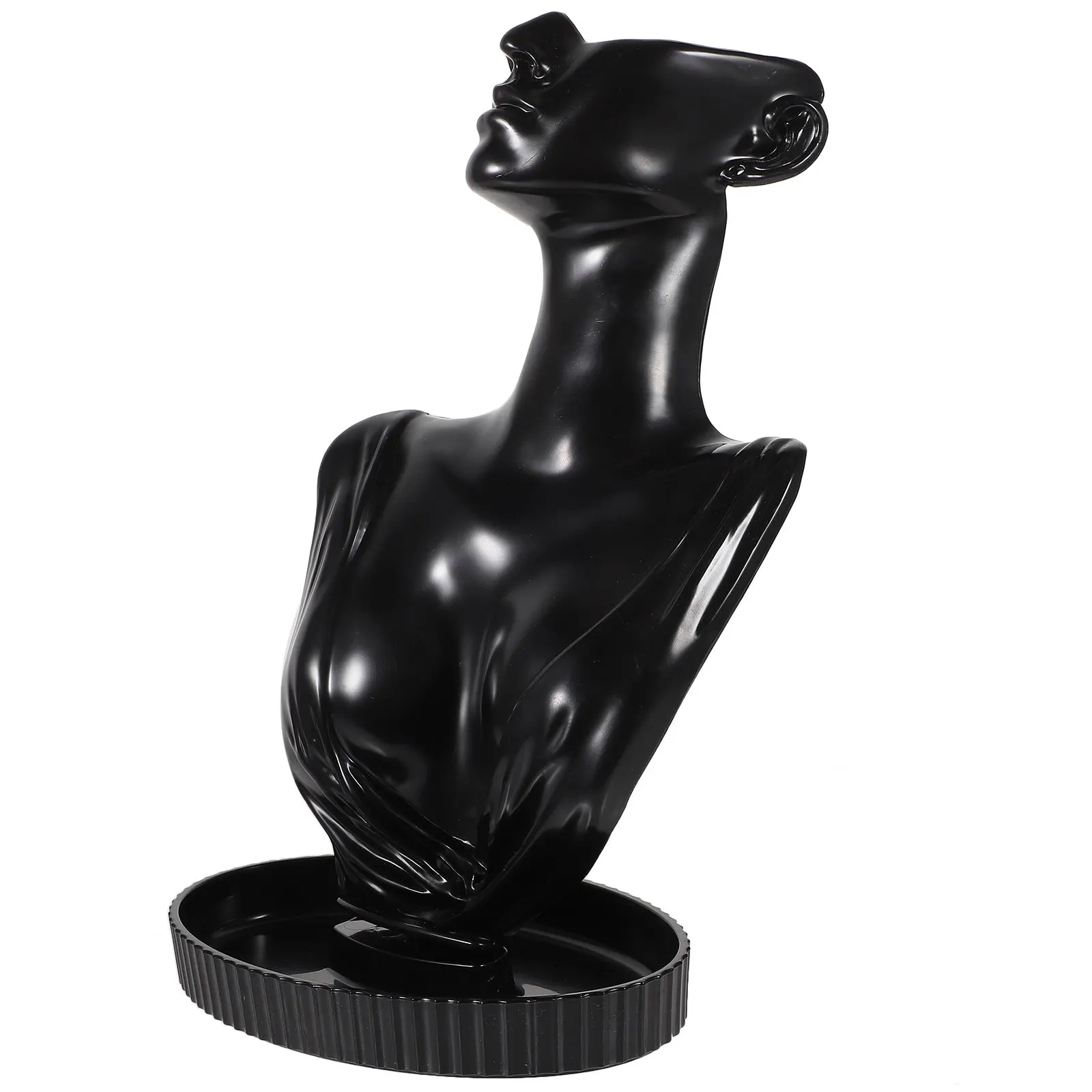 

Delicate Jewelry Stand Desktop Holder Necklace Earrings Organizer Stylish Display Rack Home Shop Counter Decor Attractive