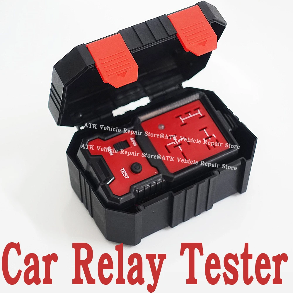 AE-R BJ-707 Automotive Relay Tester 12V Relay Tester 4PIN or 5PIN LED lamp New Product