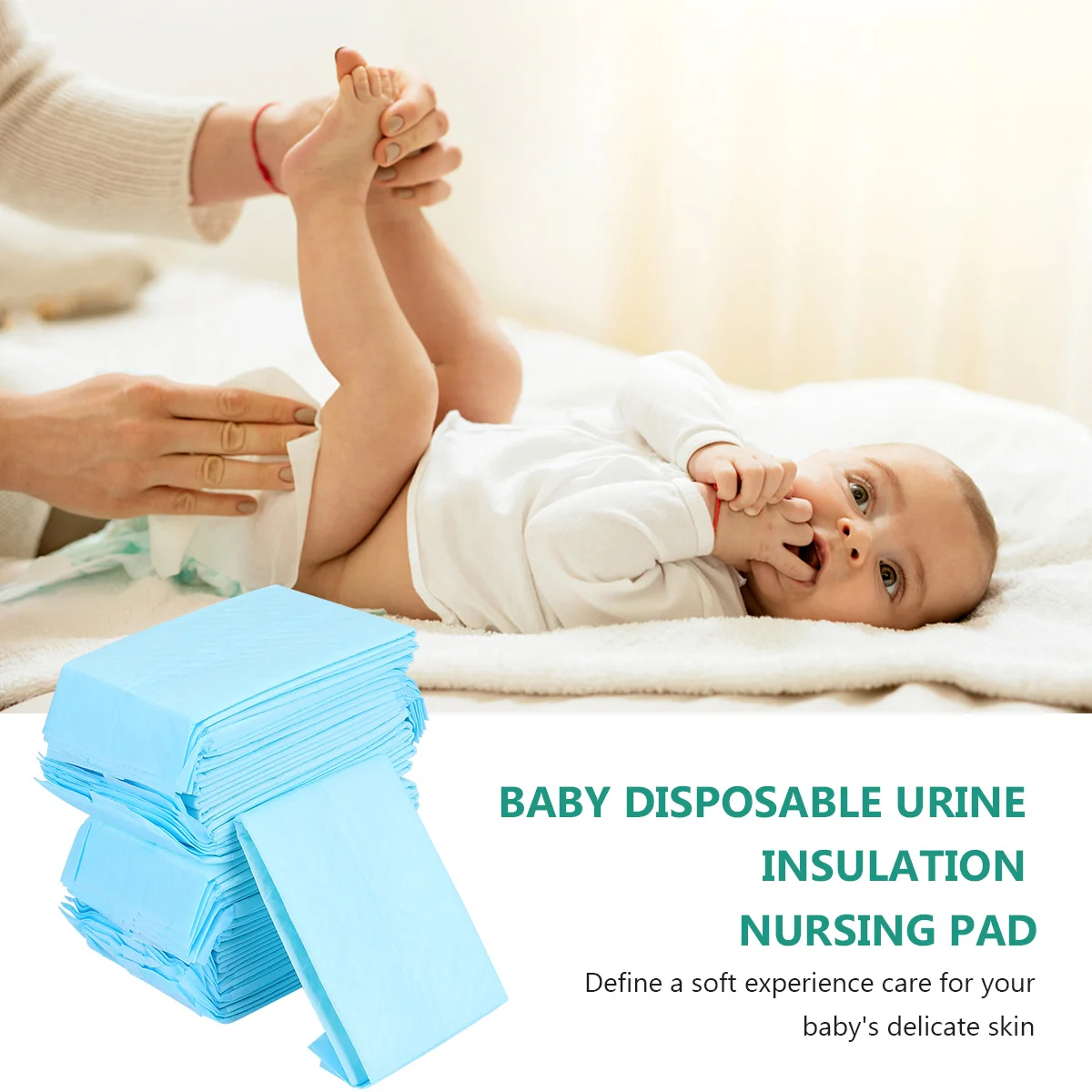 Coussin urinoir pour bébé, 30 pièces, respirant et imperméable, doux et confortable, protection de matelas, literie Portable pour nourrissons, tapis à langer