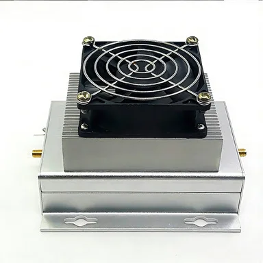 300MHz 60W RF Power Amplifier 285-315MHz Half Duplex Extended Range Power Amplifier Walkie-talkie Amplification Mode