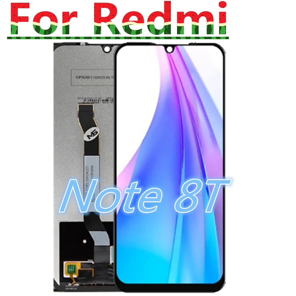 

Для Xiaomi Redmi Note 8T ЖК-дисплей с сенсорным экраном и дигитайзером в сборе M1908C3XG, запасные части для дисплея