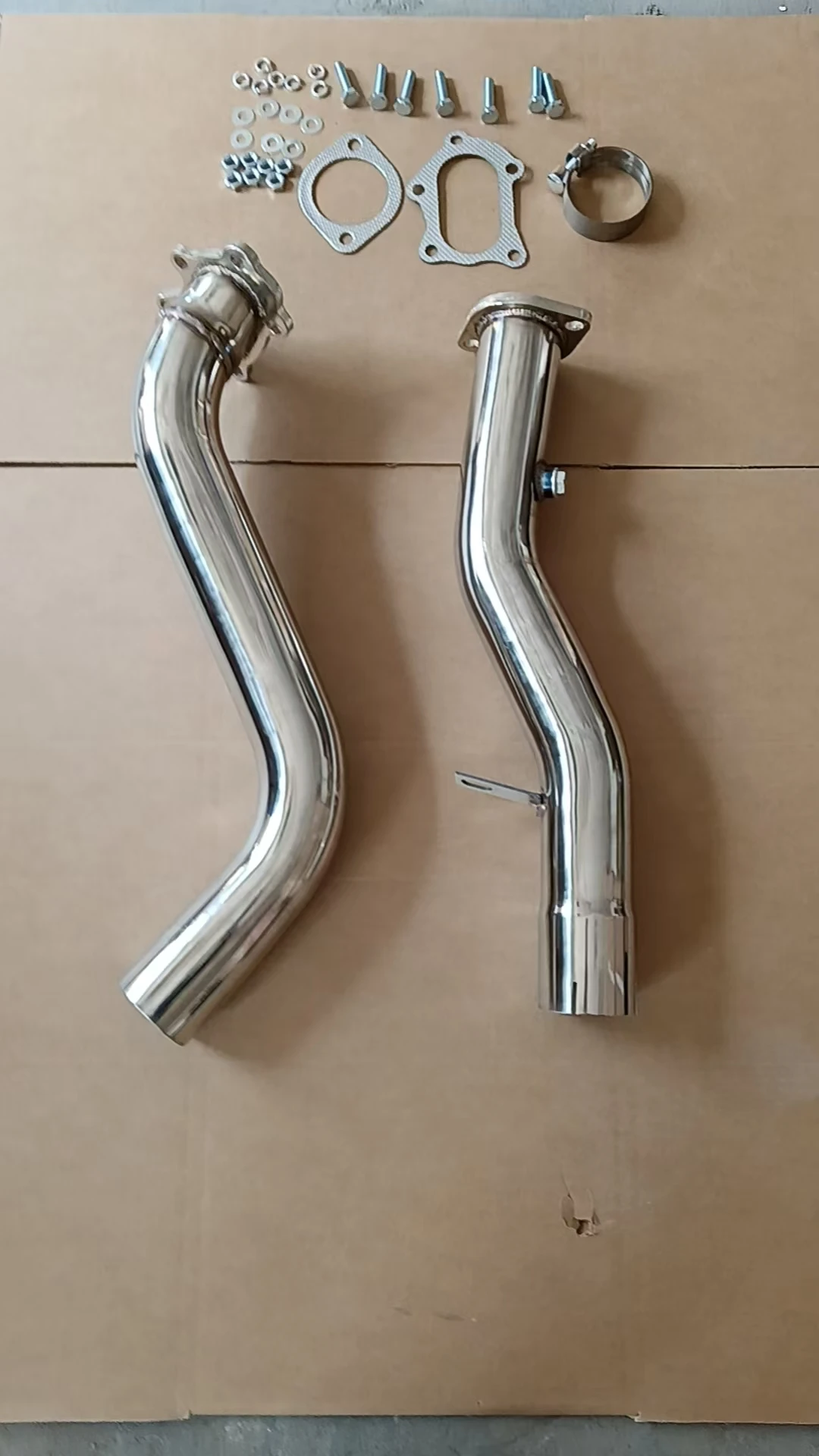 For     02-07 Impreza WRX EJ205 EJ225 STi EJ257 2.0T 2.5T Turbo Exhaust Downpipe 3