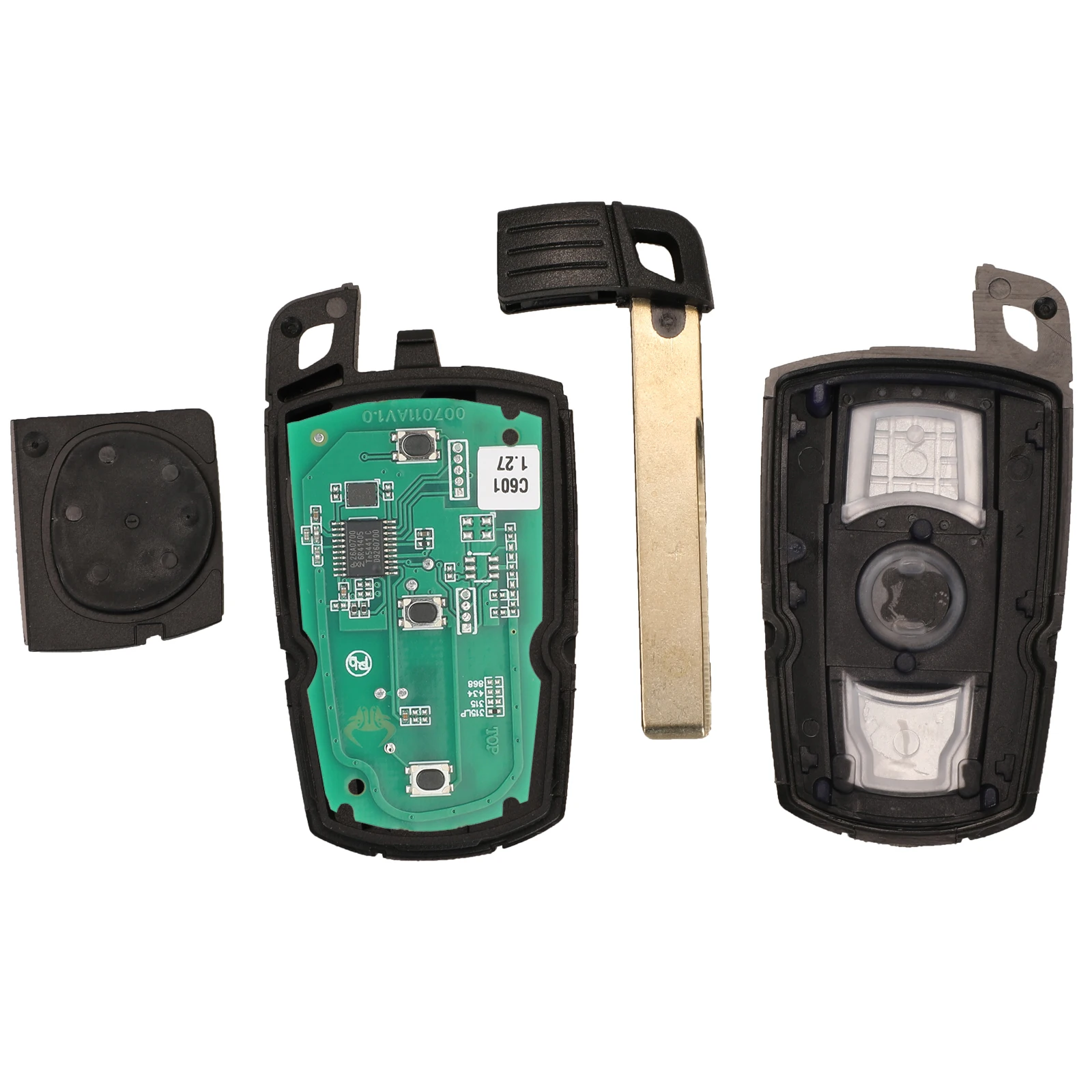 Jingyuqin 315/315LP/433/868Mhz ID46 CAS3 Remote Car key For BMW 1/3/5/7 Series X5 X6 Z4 E60 E70 E90 KR55WK49127/49186/49124/23