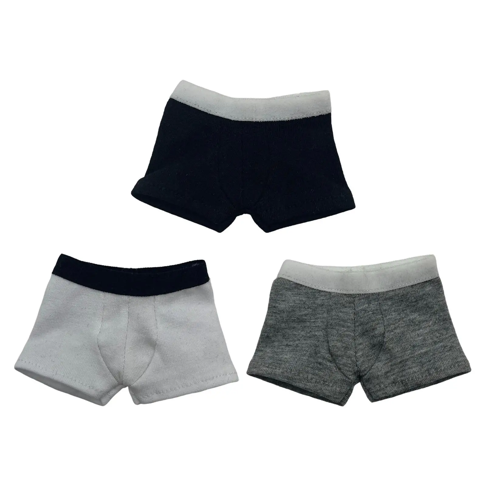 1:6 Male Figure Clothes, Briefs Men's Underwear Premium Comfortable and Soft