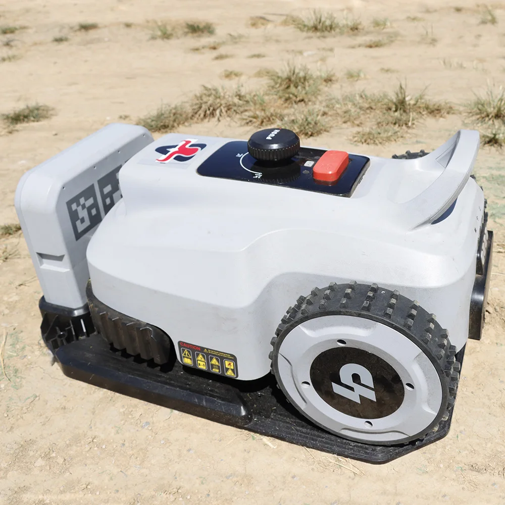 Smart Robotic Lawn Mower Wireless App-controlled Automatic Mowing Obstacle Avoidance Anti-theft Protection and Waterproof