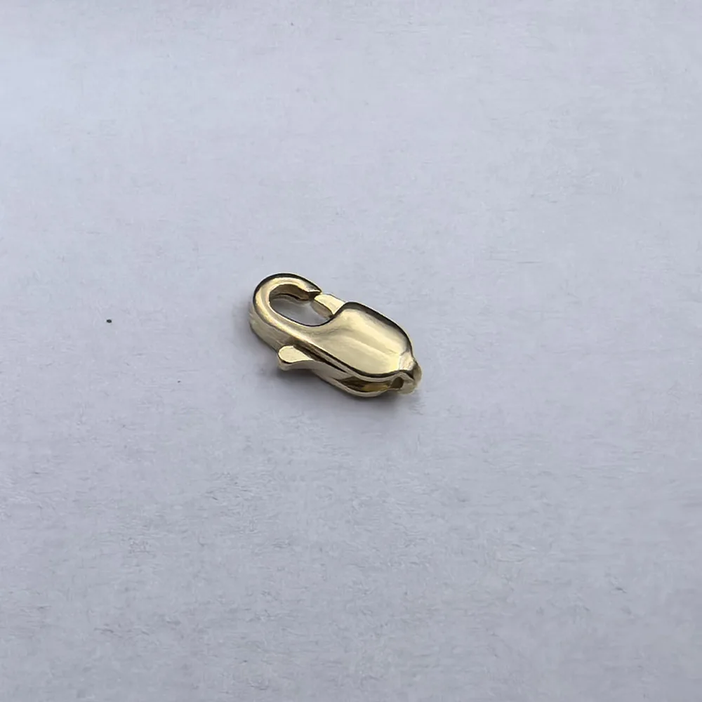 Sinya 18k Gold Lobster Clasp Au750 Necklace Chain Connector Fine Jewelry DIY Accessories High Quality On Sale