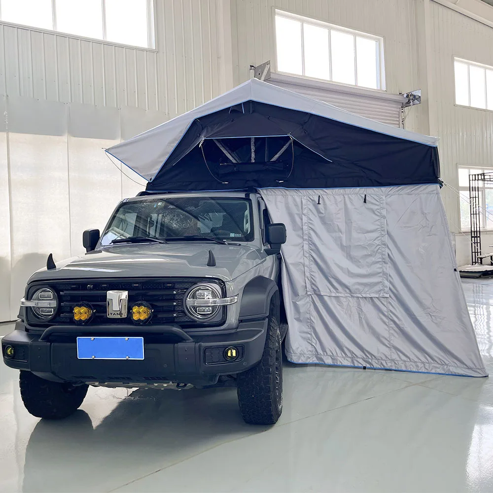 

Sunday Campers Manufacturer Tienda De Techo Outdoor 2-4 Person 4x4 Overland SUV Car Camping Waterproof Soft Shell Roof Tent