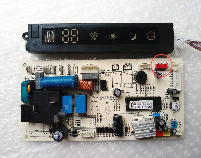 لوحة كمبيوتر لتكييف الهواء ، جزء عمل جيد ، من أجل Galaxy