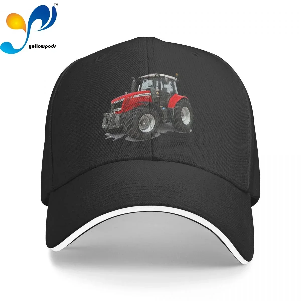 Baseball Cap Men Massey Ferguson Black Graphic Tractors Agriculture Farm-Machine Equipt Bottoming Fashion Caps Hats