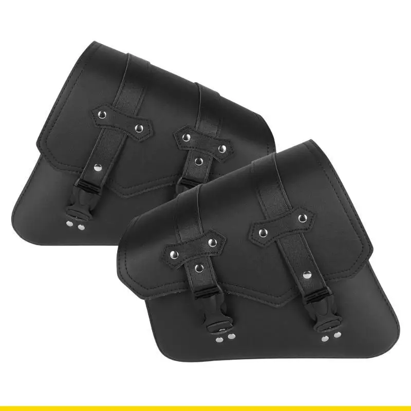 

SZCH Стильная винтажная мотоциклетная боковая сумка, кожаная сумка для практичного решения для хранения