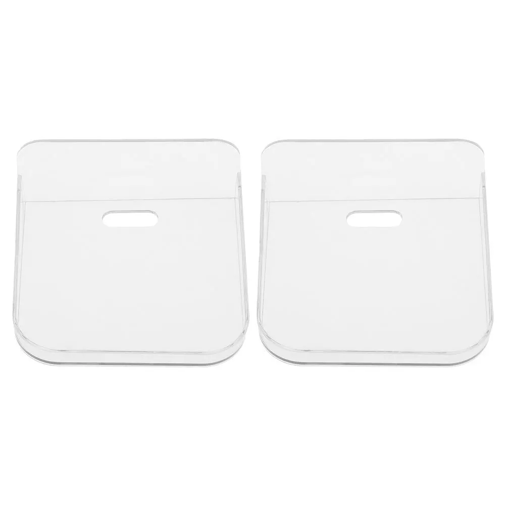 

2Pcs Wall Mount Camera Bracket No Drill Installation Transparent Design for Security Cameras Home Office Storage Small Floating