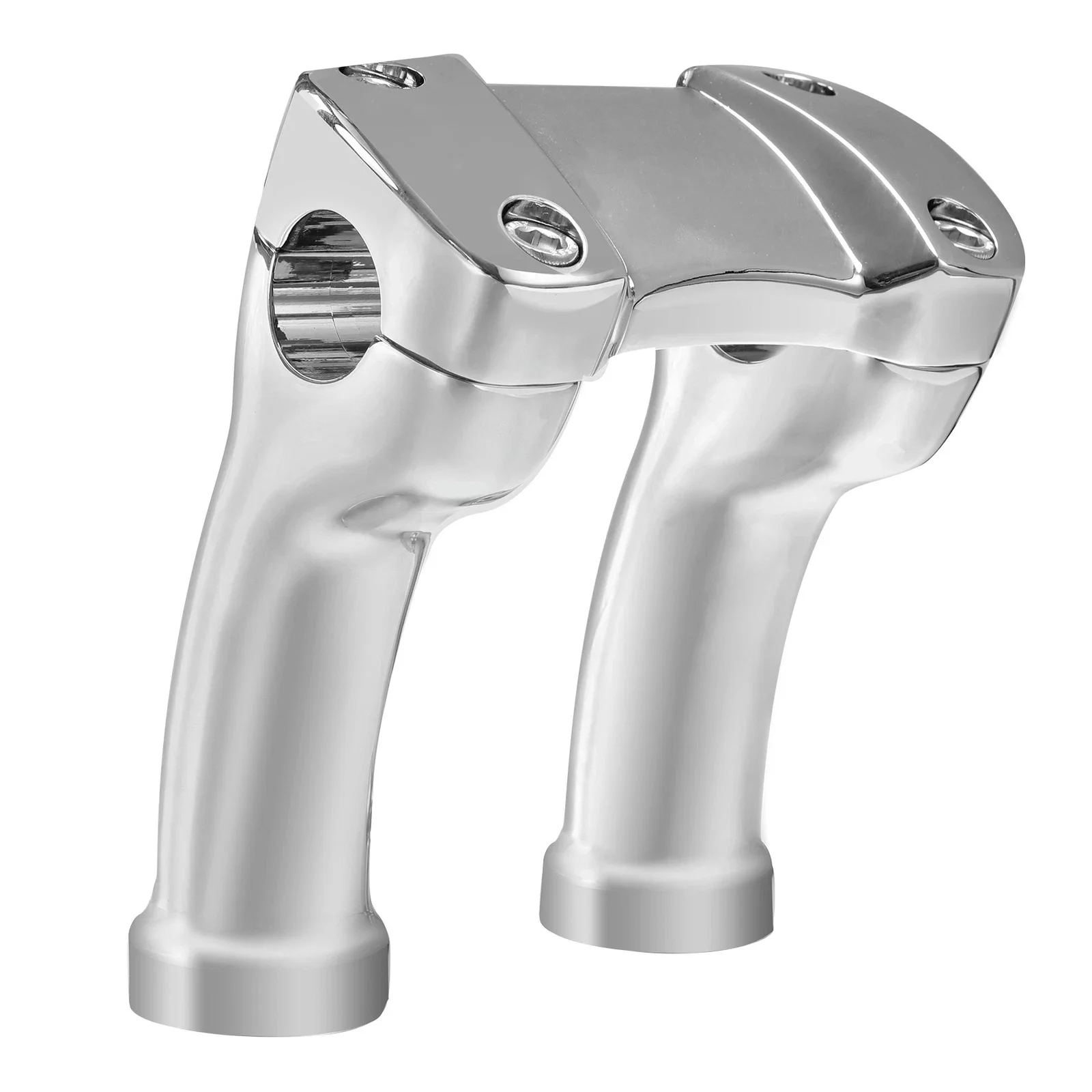 

Motorcycle 4" Handlebar Riser 1" Handle Bar For Harley Street Bob Dyna Softail Springer