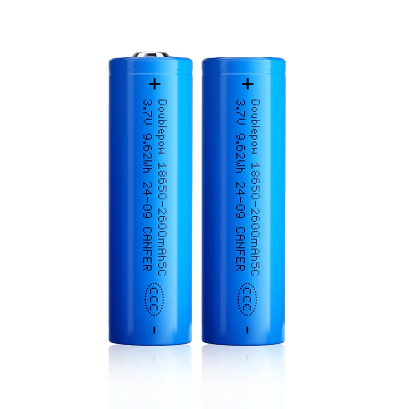 18650 3.7V 2600mAh True Capacity Rechargeable Lithium Battery, Large Capacity for Intercom Door System