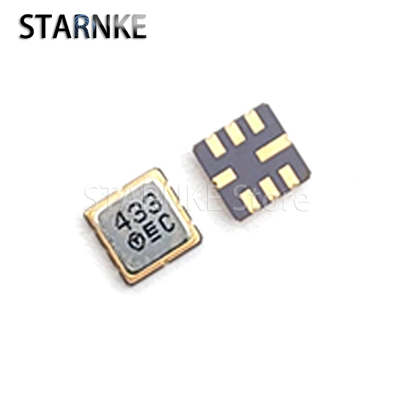 5PCS SMD Sound Meter Crystal R433A 5*5 433.92 5050 433M Remote Control Crystal 8 Pin