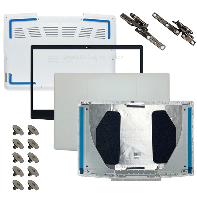 

НОВЫЙ чехол для ноутбука DELL G3 3590 G3 3500 P89F, задняя крышка ЖК-дисплея, передняя панель, петли, нижняя часть корпуса, задняя крышка, верхняя часть корпуса 03HKFN, белый