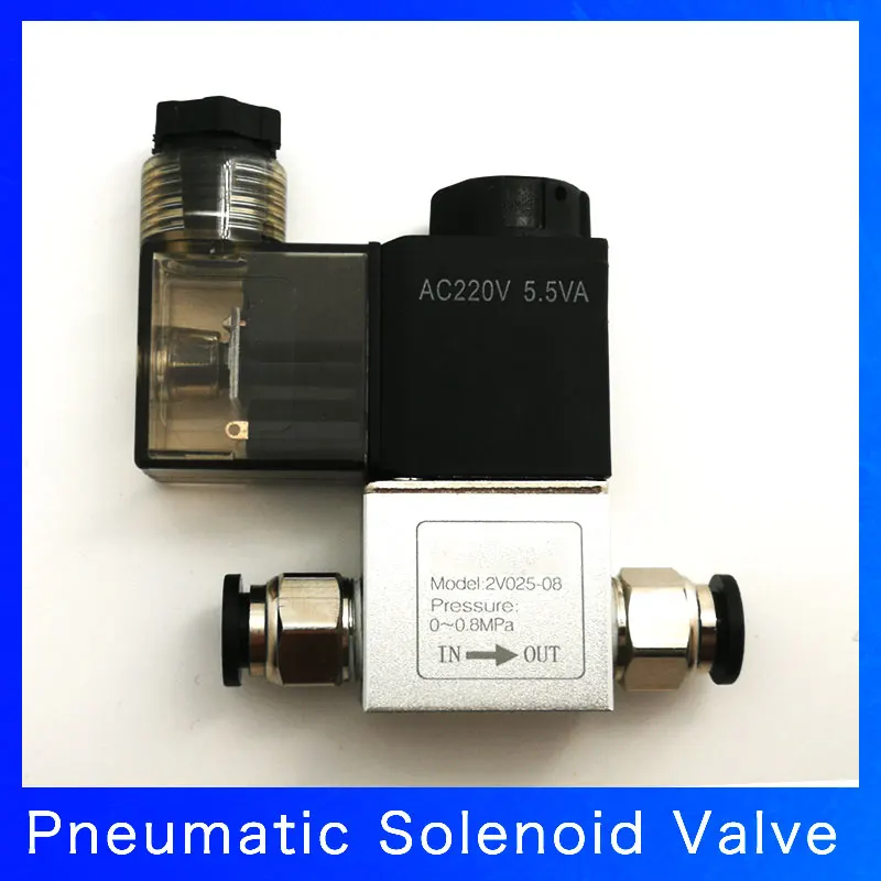 Air Solenoid Valves 2V025-08 2 Position 2 Port 1/4\