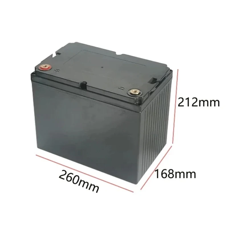 12V Lifepo4 Battery Storage Box 48V/60V/72V 18650/21700/26650/32650 Lithium Battery Storage Box Screw-fixed Removable Model