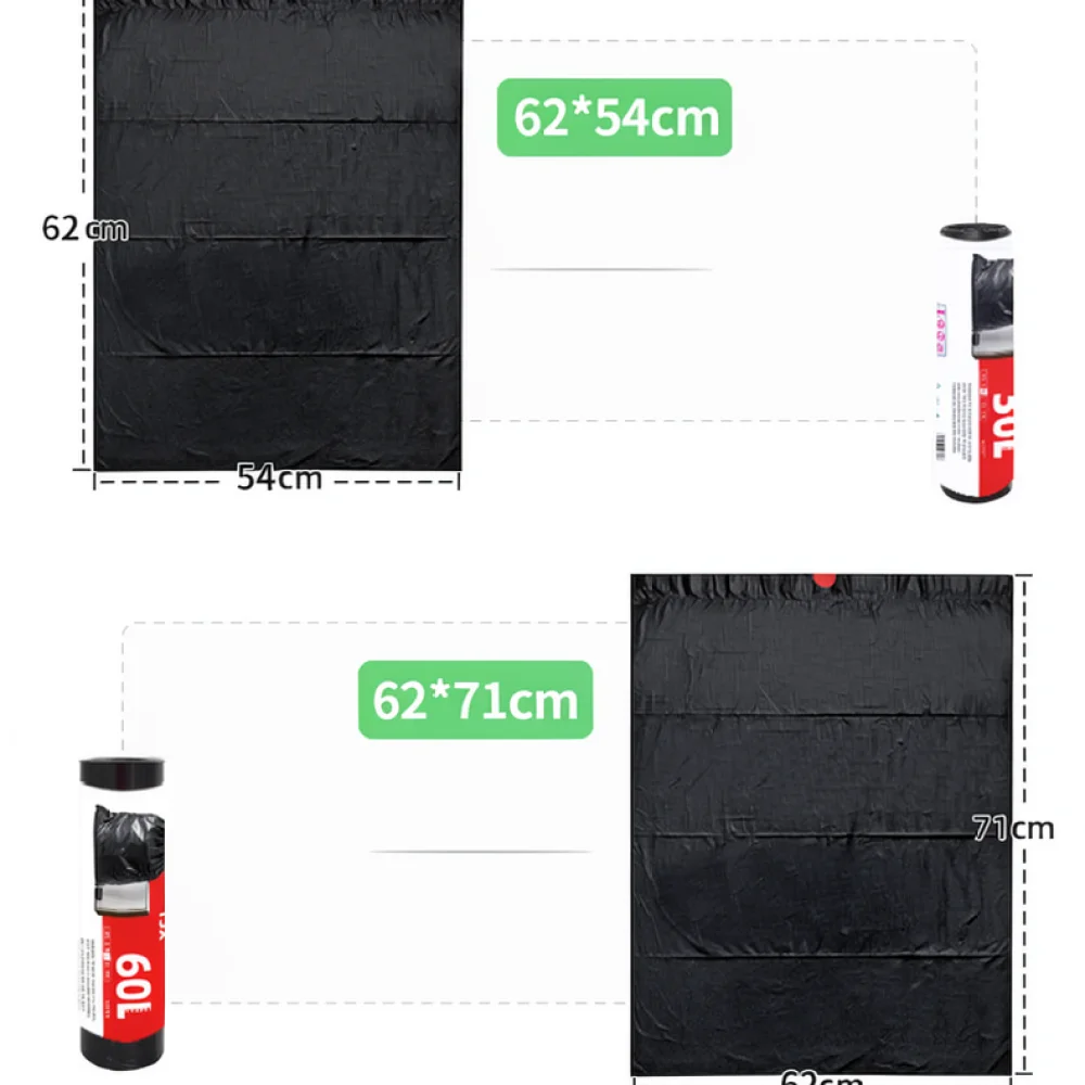 Heavy Duty Black Garbage Bags - Commercial Kitchen Garbage Disposal review and price