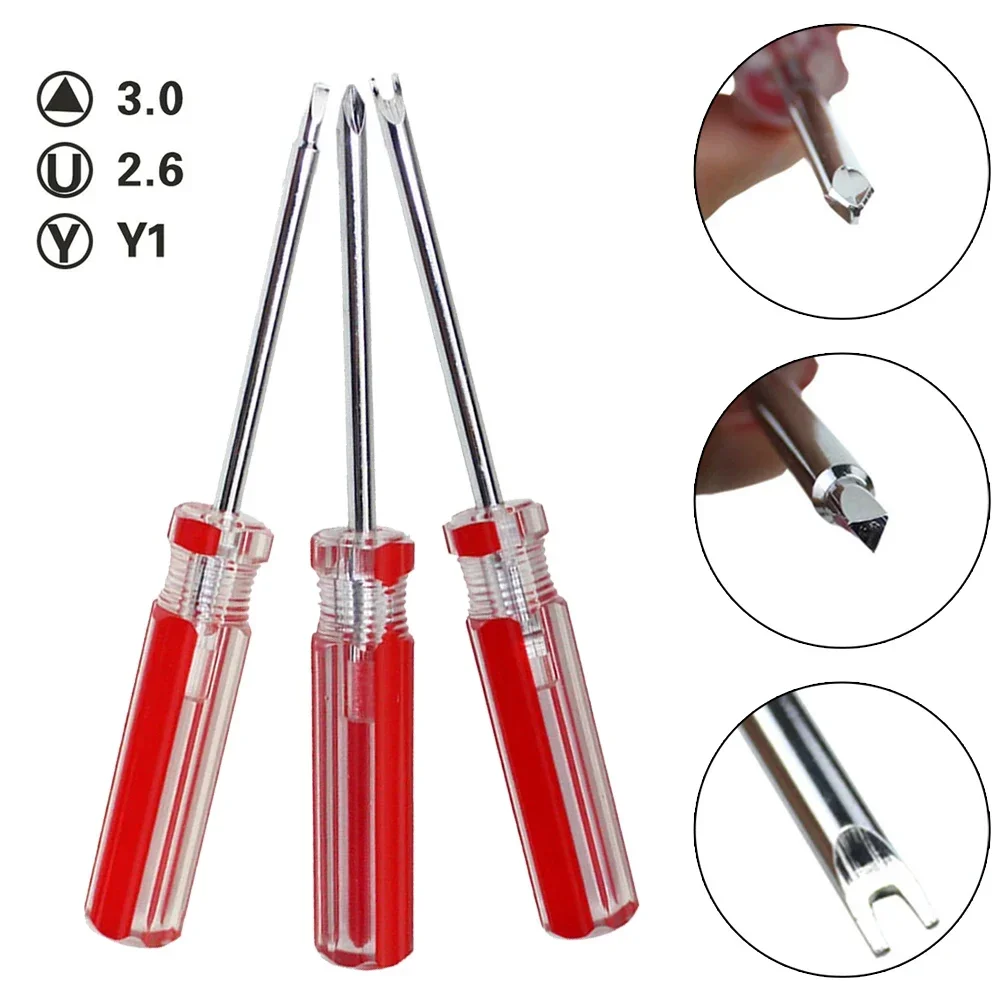 Special Shaped Screwdriver Triangular U Y Inner Cross Magnetic Screwdrivers For Home Electrical Auto Repair Hand-Tools