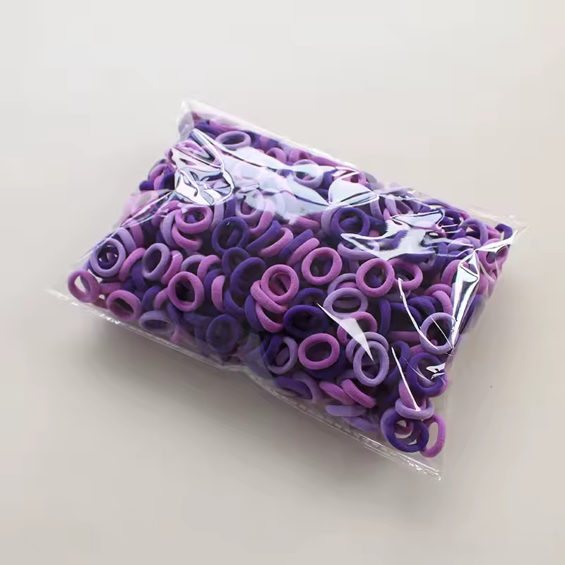 100/300/500Pcs Hair Bands for Children Colorful Nylon Scrunchie Hair Ties Rubber Band Kids Elastic Leagues Girl Hair Accessories - Image 12