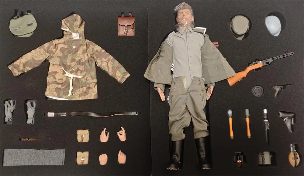 

100% New Version 1/6 DID D80188 Soldier Doll Full Set Moveable Action Figure About 12" Gift For Fans Collect