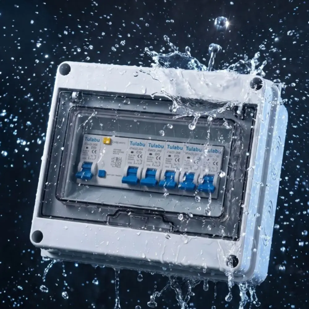IP65 Electrical Junction Box Dustproof Plastic Distribution Box Outdoor Waterproof Waterproof Junction Box