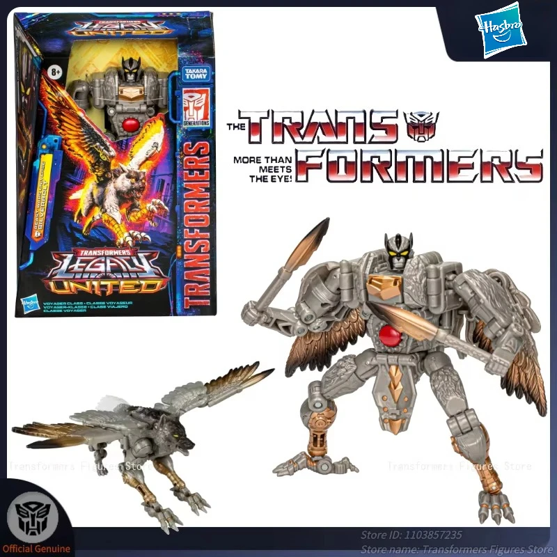 

In Stock Hasbro Transformers G Series V Level Silverbolt G1 Figure Model Anime Action Deformation Robot Toys Popular Rare Gifts