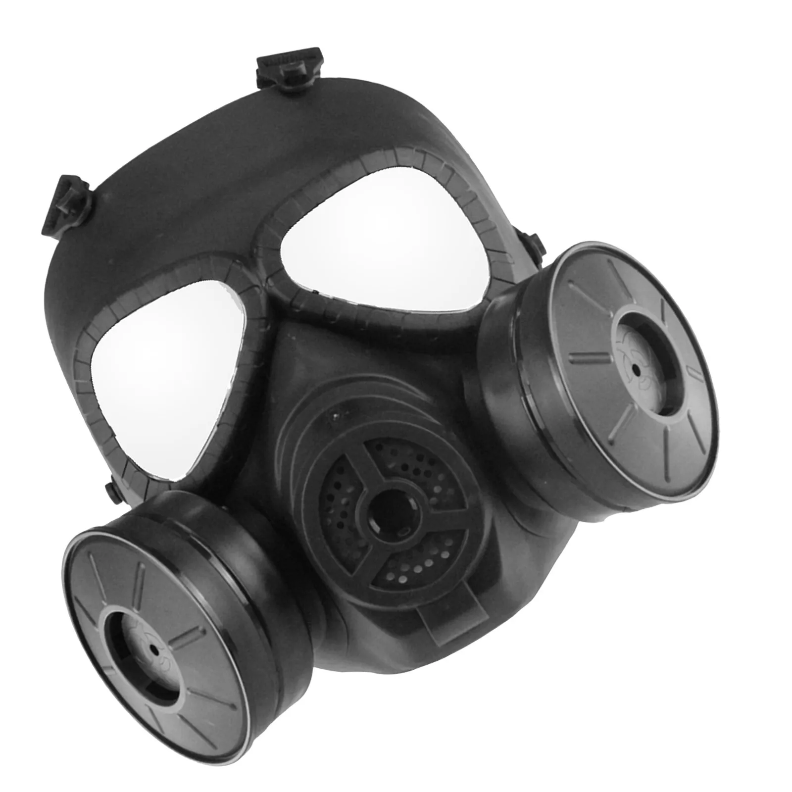 

Полнолицевая маска Black Ma-85-Bk в форме черепа с вытяжным вентилятором и противотуманным стеклом для косплея CS