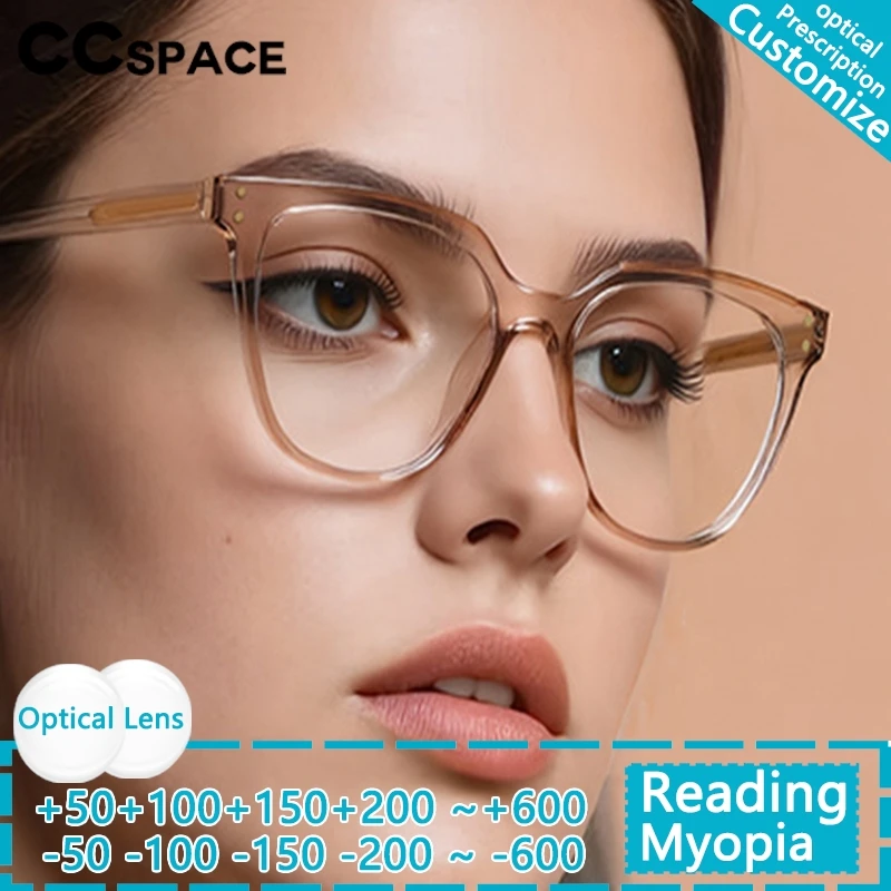 موضة مكافحة الضوء الأزرق النساء نظارات للقراءة عدسات طبية بصرية جديدة عين القط التدرج اللون TR90 إطار نظارات #1