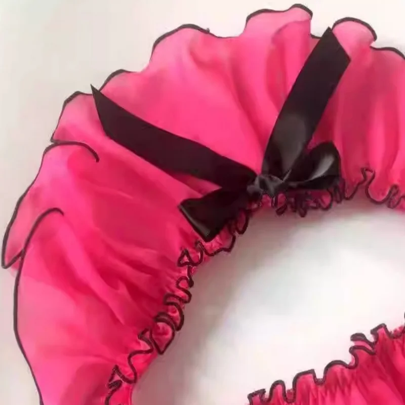 

Прозрачные открытые мужские сексуальные трусы с вырезами, кружевные трусики с рюшами и бантом, эротическое белье, трусы с низкой посадкой