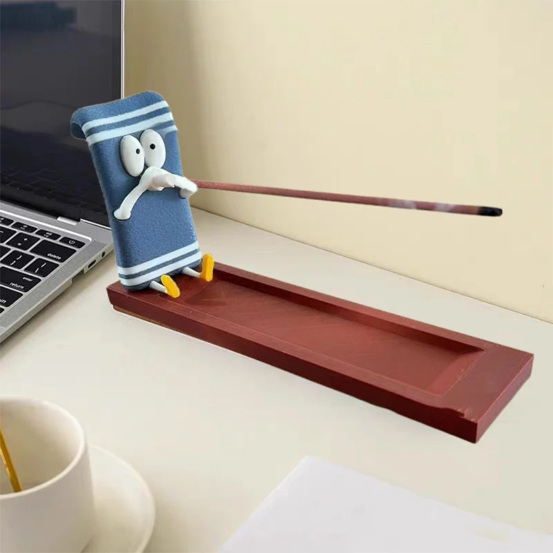 Towelie Servietsky Incense Holder Incense Holder For Sticks, Handcrafted Realistic Crafts, Home Decor, Best For Meditation, Yoga