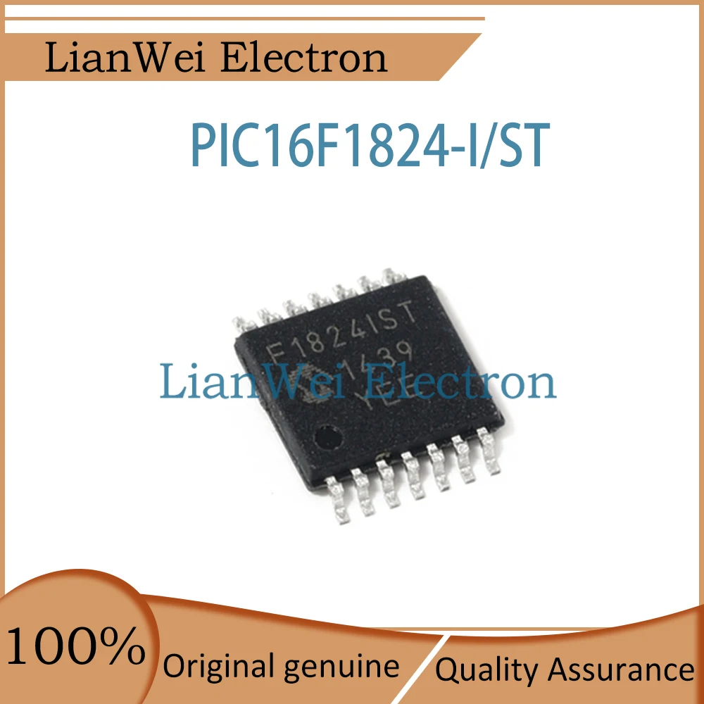 

PIC16F1824 PIC16F1824-I/ST IC MCU Chip TSSOP-14