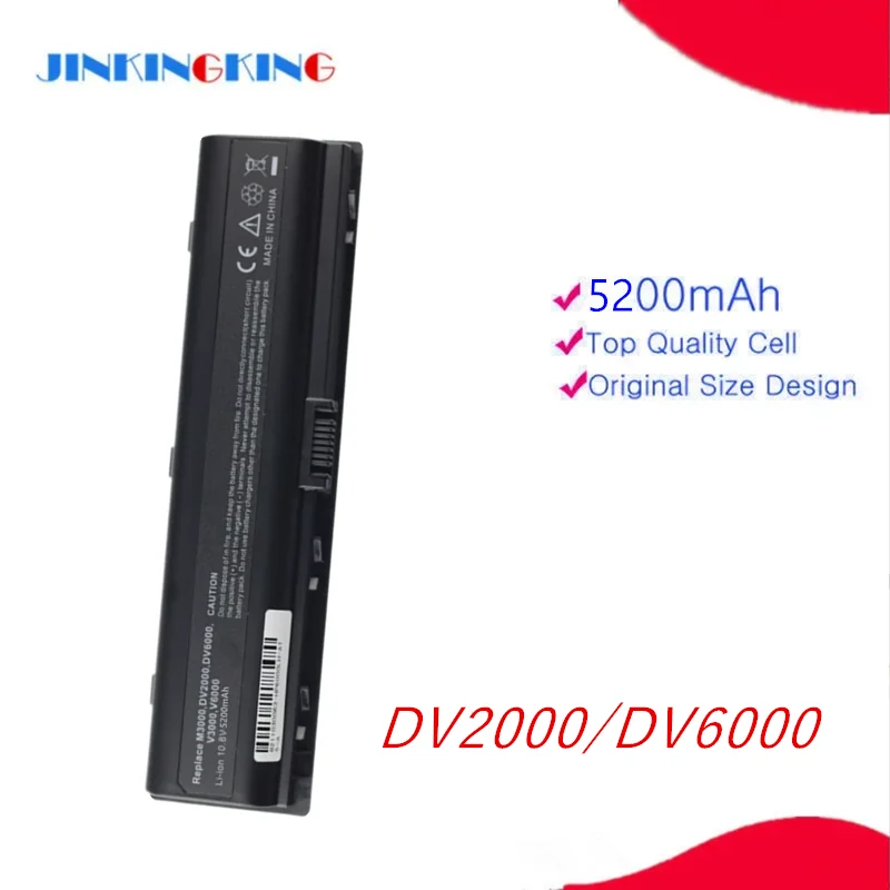 Laptop Battery For HP Pavilion dv6200 dv6100 dv6500 dv6300 For Presario V3000 V3100 V3500 V3600 V6000 V6100 V6200 V6300 V6400