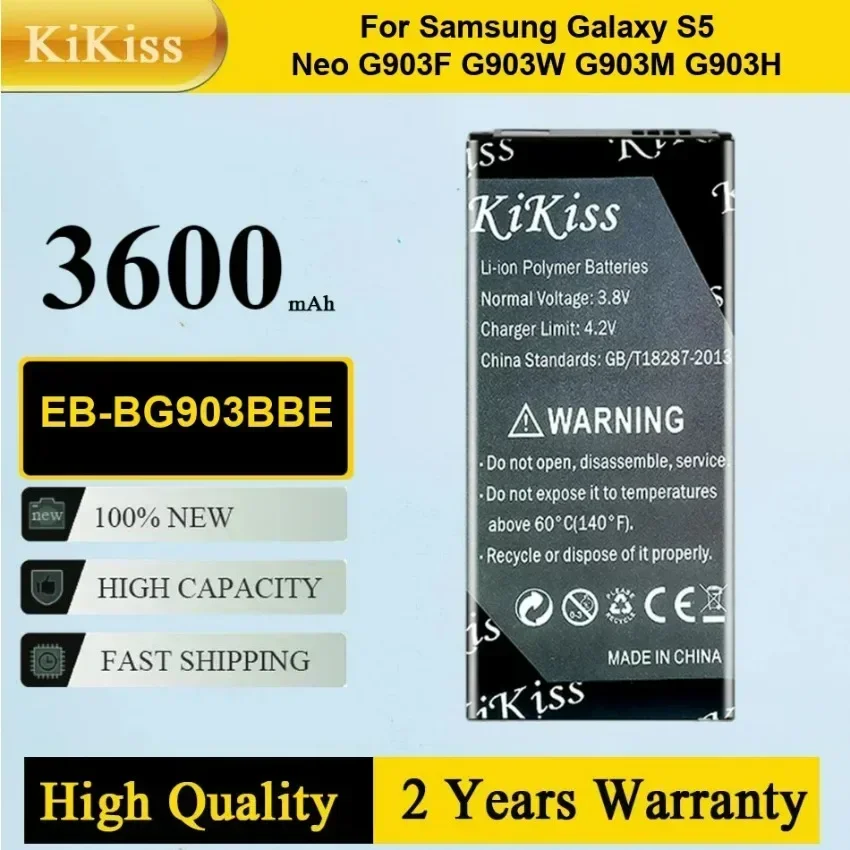 

EB-BG903BBE Mobile Phone Battery For Samsung Galaxy S5 Neo G903F G903W G903M G903H