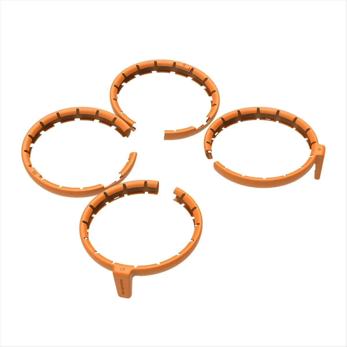 for Flip Paddle Protector Anti-Collision Orange Paddle Protector plastic