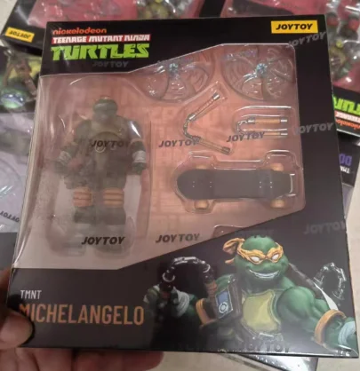 

Original JOYTOY TMNT-Michelangelo Action Figure Model Toys Gift