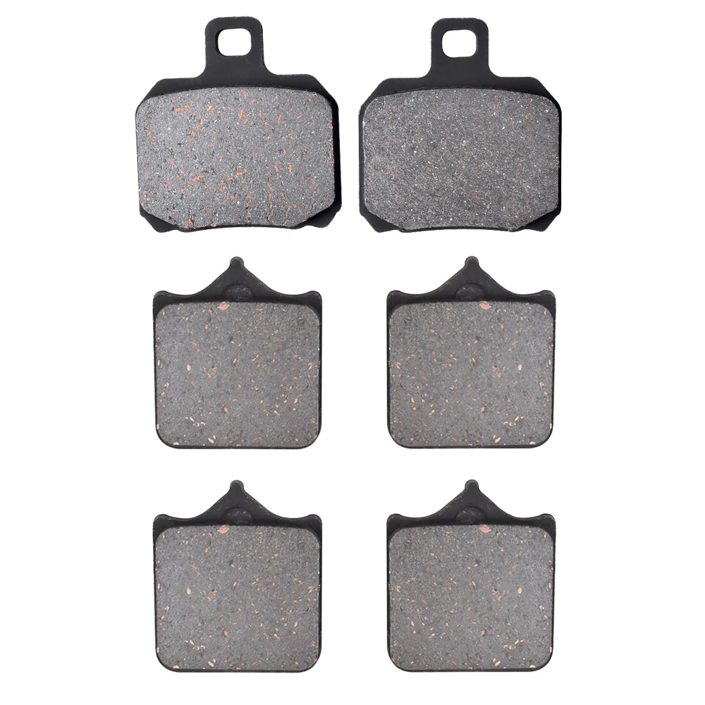For DERBI 659 Mulhacen 2006-2007 / Café 2008 Motorcycle Brake Pads Disks Rear and Front