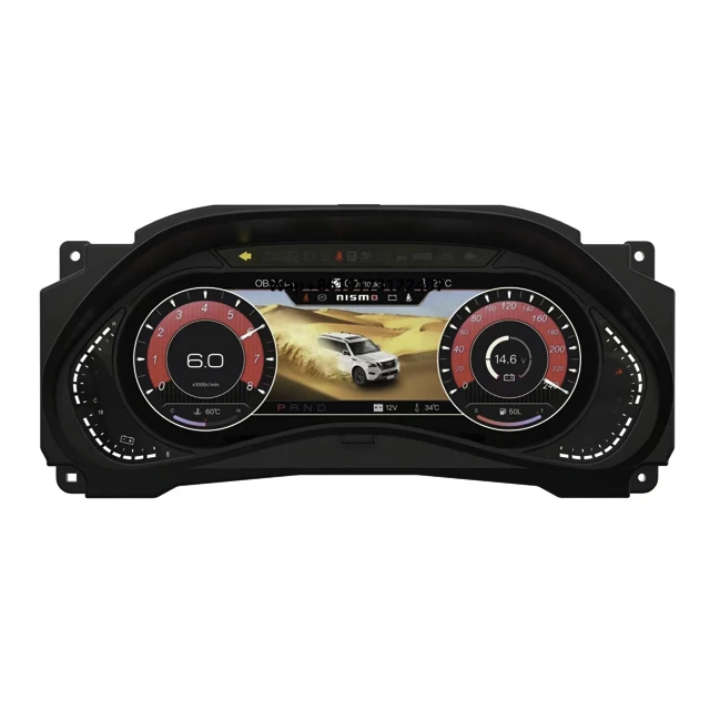 

New 12.3" LCD Dashboard Panel Digital Cluster Metal NLM-1231