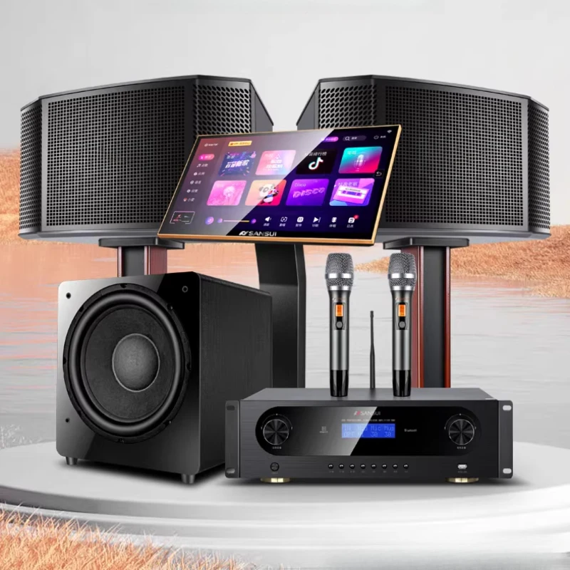 

M11 Home KTV Audio Set Karaoke Machine Full Set Home Cinema Karaoke Jukebox Speaker