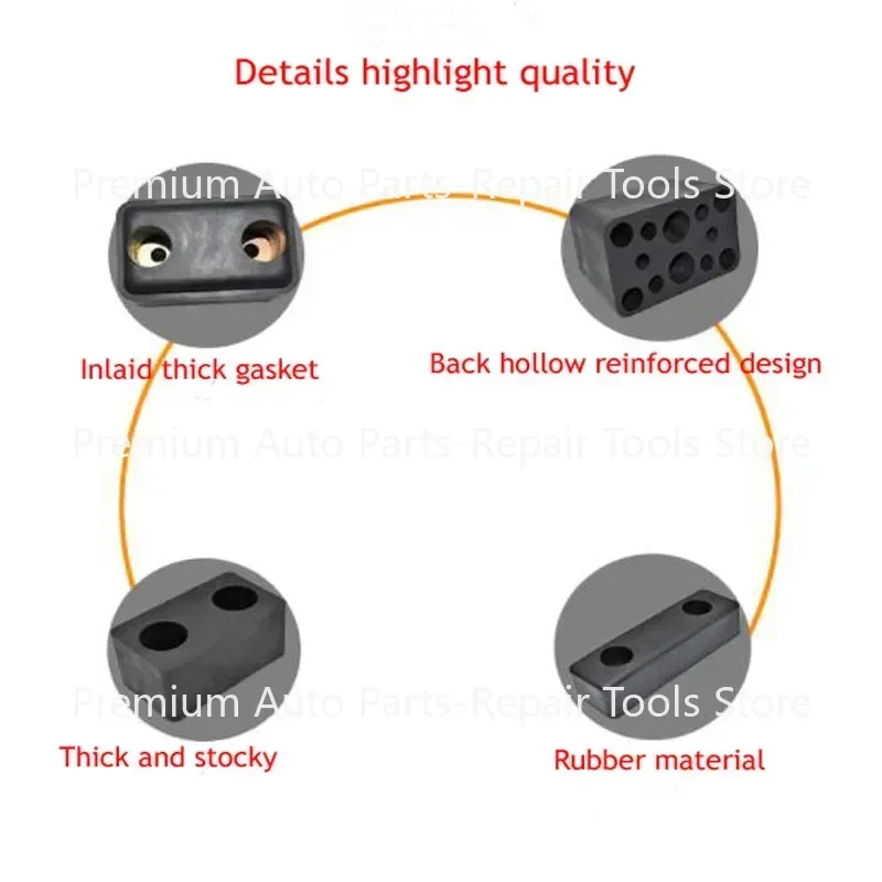 1PC Anti-Collision Rubber Buffer Block for Large Trucks