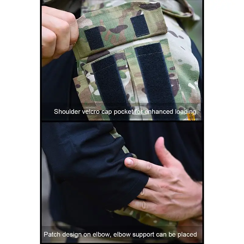 Chaqueta Bomber para hombre, chaqueta táctica de vuelo, abrigo, camiseta de combate, Sudadera con capucha de caza táctica, chaqueta de camuflaje