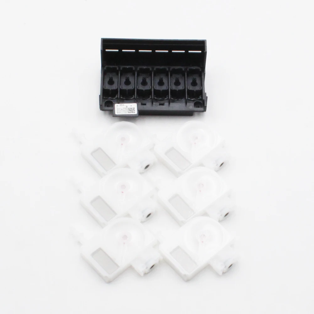 EcoTank L8050 L18050 Print Head Manifold Adaptor 18100 DTF Ink Damper Modification With Damper XP600 Printhead High Capacity Kit